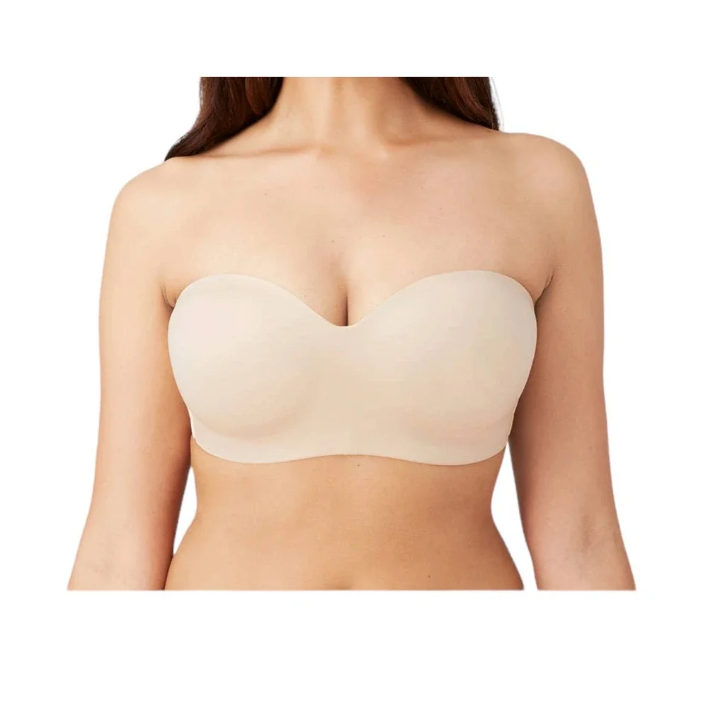 Wacoal 854372 Staying Power wire free strapless bra tan size 38D - Picture 1 of 7